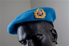 Colonel Trautman Blue Beret From “Rambo III” 