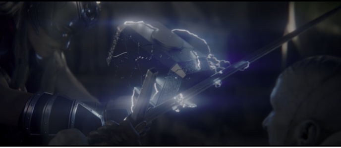 Thor: Love and Thunder (2022) - Jane Foster (Natalie Portman) Cracked Mjolnir Hammer  