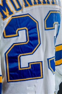 Hartland Monahan Game Used Blues Jersey