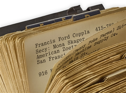 Brando Personal Home Office Contact Rolodex