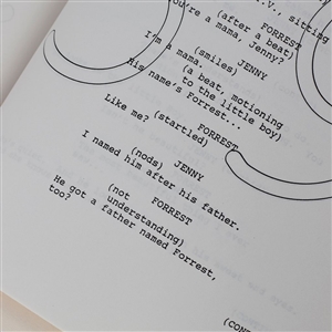Second Draft Screenplay for Forrest Gump