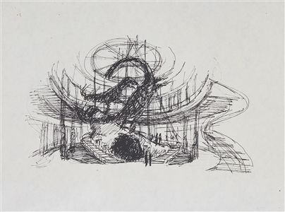 Rick Carter Sketch Portfolio from Jurassic Park