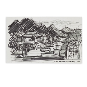 Rick Carter Sketch Portfolio from Jurassic Park