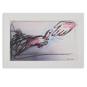 Rick Carter SW Force Awakens Lightsaber Sketch