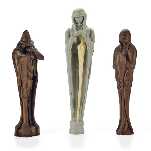 SW Attack of the Clones 3 Senate Statues