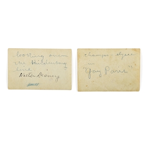 Walt Disney Set of (2) Vintage WWI Photos
