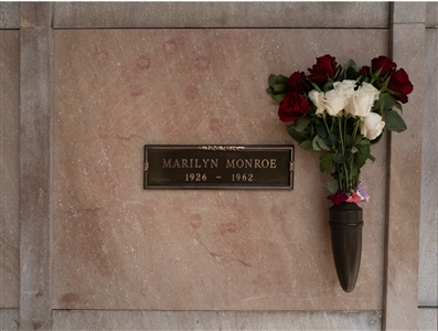 Jerry Herman Crypt w/Marilyn Monroe & Hugh Hefner