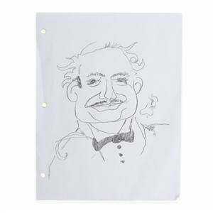 Marlon Brando (4) Personal “Godfather” Sketches by Michael Jackson