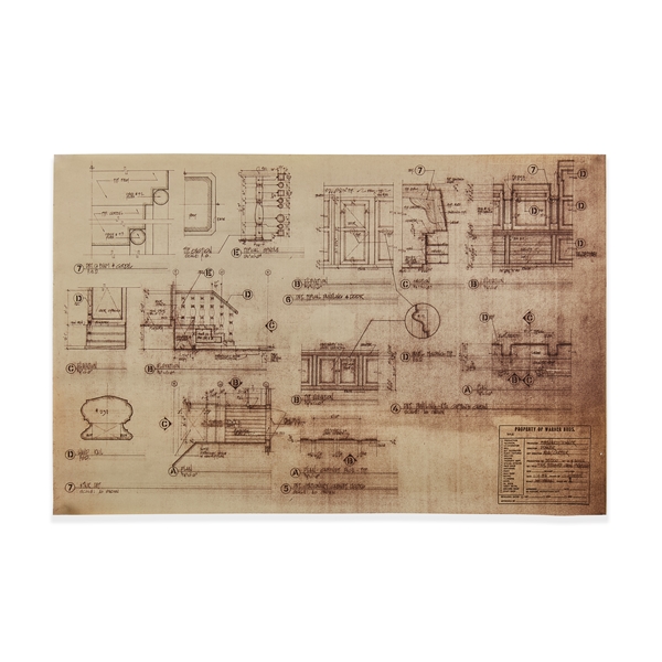 Pirate Ship Schematics from The Goonies