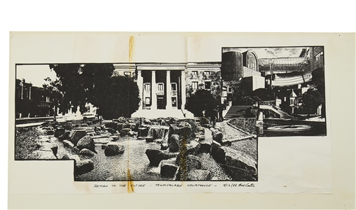 BTTF 2 Clock Tower Rick Carter Collage