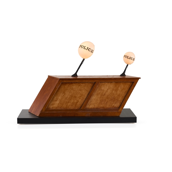 Police Desk from The Nightmare Before Christmas