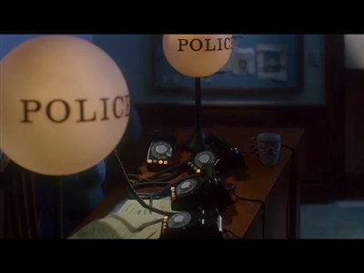 Police Desk from The Nightmare Before Christmas
