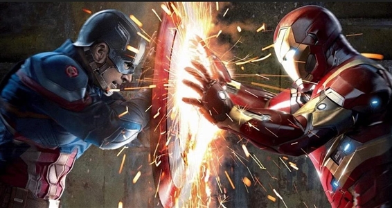 Robert Downey, Jr. Suit and Helm from Civil War