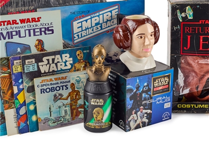 Carrie Fisher Personal 13 Star Wars Collectibles