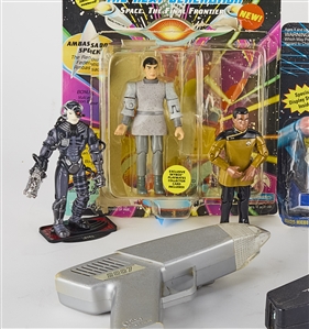 Carrie Fisher Collection of 9 Star Trek Toys