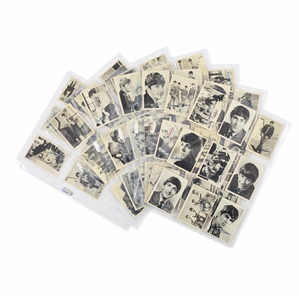 The Beatles Complete 1964 Topps Trading Cards Set