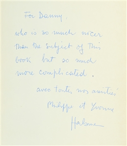 Salvador Dalí Book Signed by Philippe Halsman Personally Inscribed to Danny Kaye.