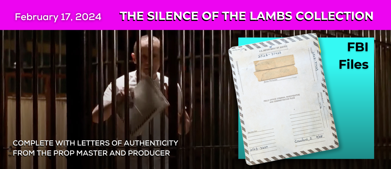 Studio Auctions - Silence of the Lambs - FBI Files